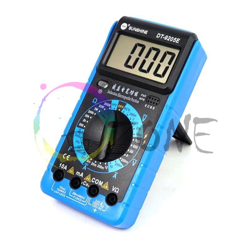 MULTITESTER DIGITAL MULTIMETER AVOMETER DIGITAL SUNSHINE DT-9205E