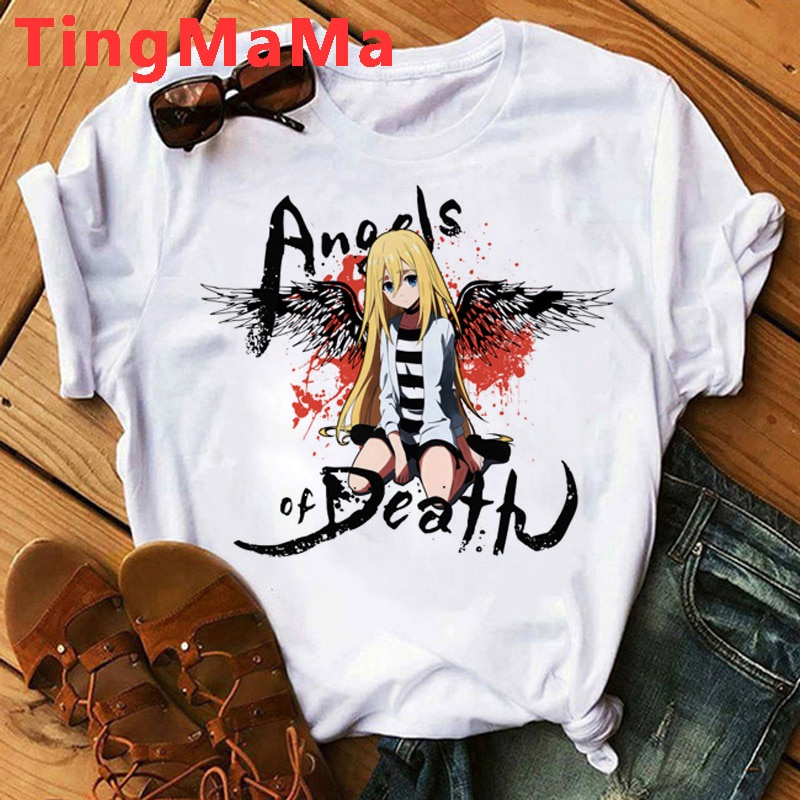Kaos Angel of Death Anime - Kaos Distro Anime Jepang