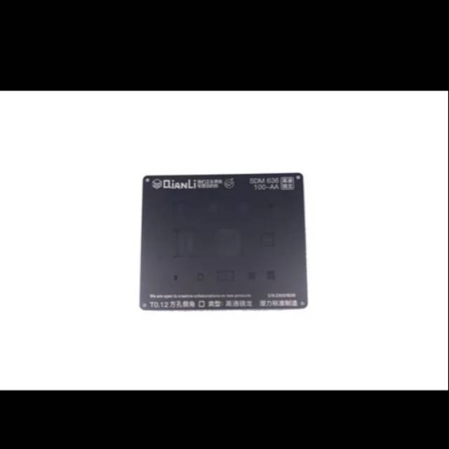 Plat Cpu Qianli Sdm636 100-AA 3D Original Cetakan Bga vep