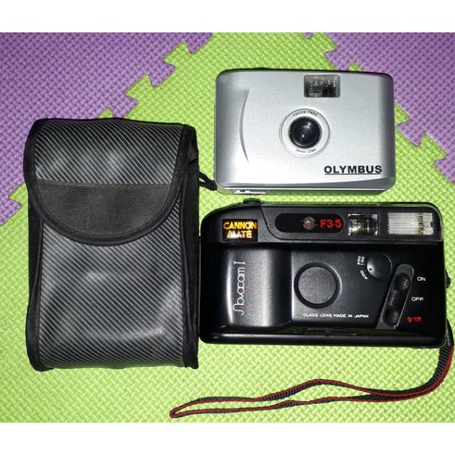 2 Kamera analog Canonmate Olymbus