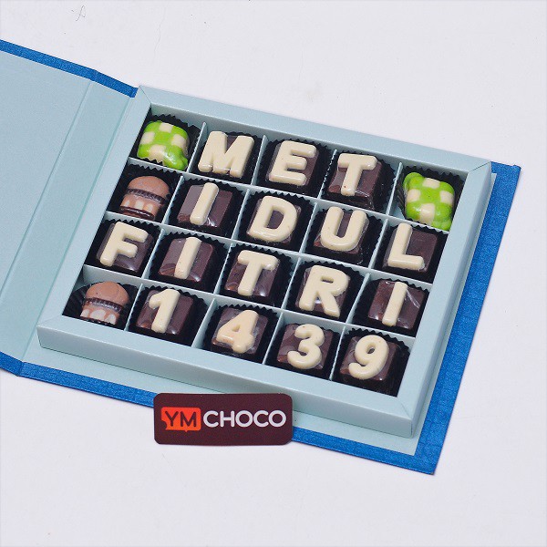 

Souvenir Coklat Hard Cover isi 20 pcs