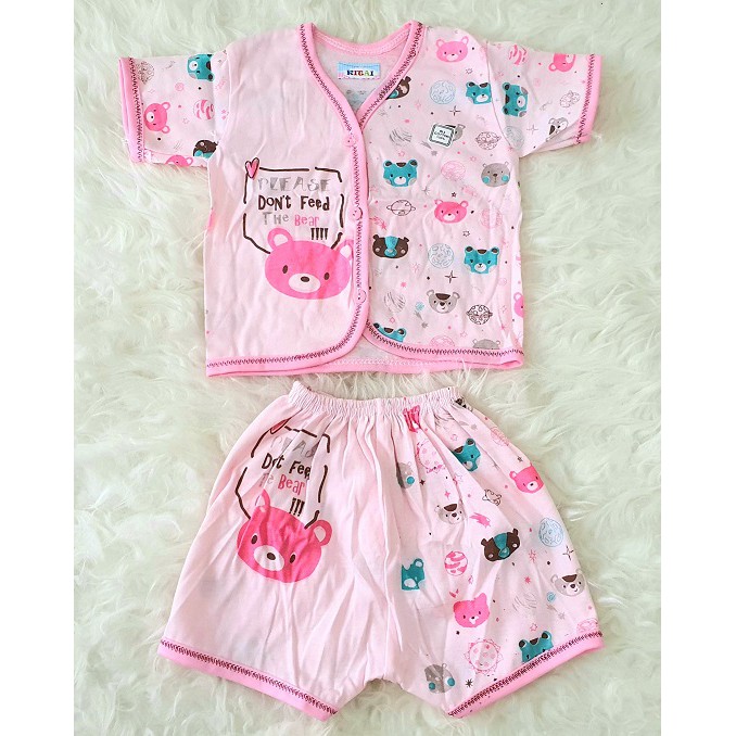 SETELAN BAJU BAYI / SETELAN LENGAN PENDEK / SETELAN BAYI MURAH / SETELAN ANAK MURAH (AW02)