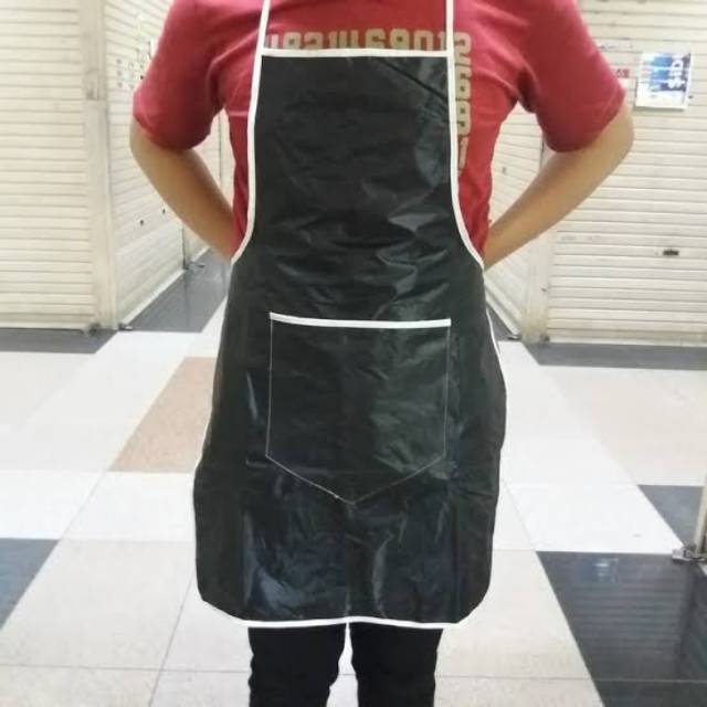 CELEMEK PARASUT TAHAN AIR APRON WATERPROOF