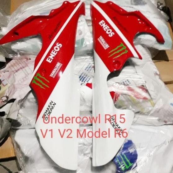 Undercowl R15 old model R6 Undercowl R15 v2 v1 UC R15 Sambungan fairing Tutup mesin (KODE 83)