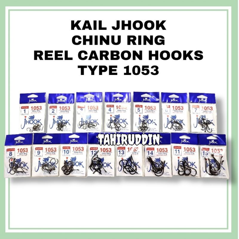 Kail Pancing CARBON JHOOK TYPE 1053 dan 1054