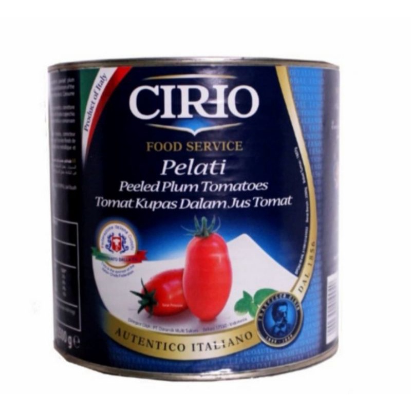 

Cirio Pelati Peeled Plum Tomatoes 2.5 Kg