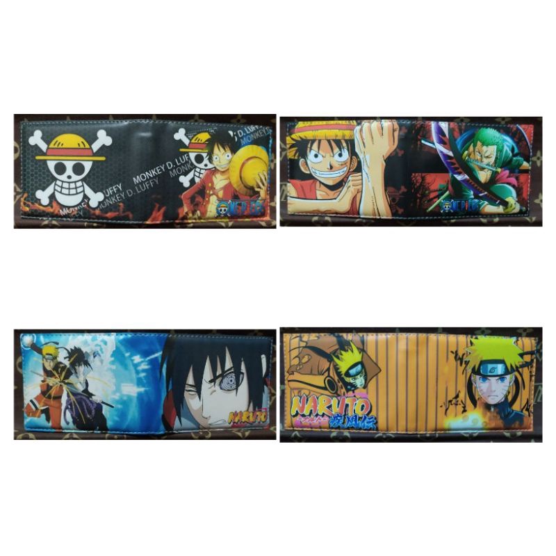 dompet anak anime Naruto VS One piece #naruto #onepice