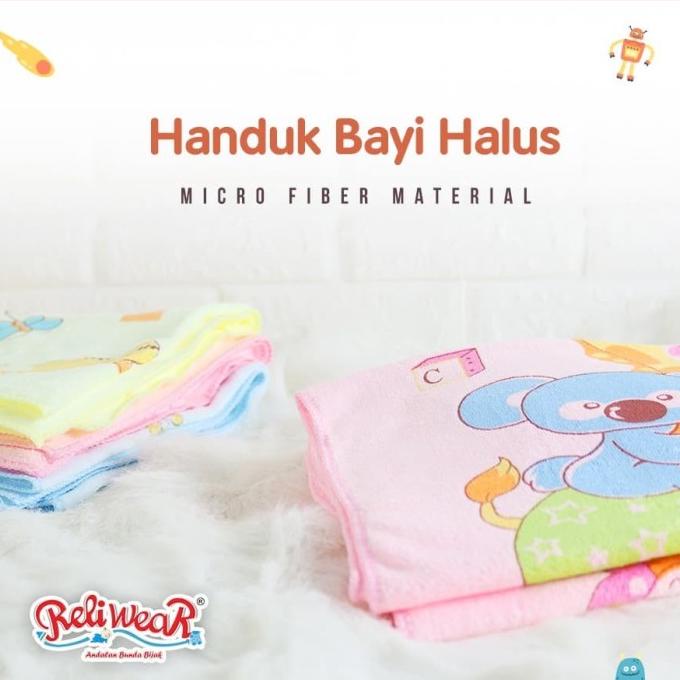 GIMMICK HADIAH HANDUK RELIWEAR MICROFIBER BABY LEMBUT FDGSD52745