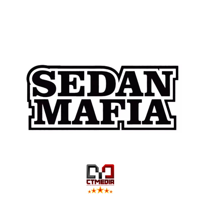 STICKER mobil sedan mafia stiker mobil honda city honda civic mobil sedan vios bmw mercedes benz