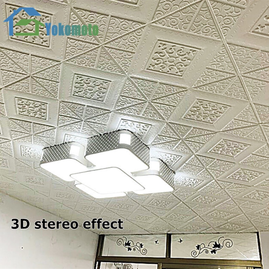 3D Wallpaper Dinding Drick Foam Plafon Dekorasi Dinding Kamar Tidur DIY Rumah High Quality-3