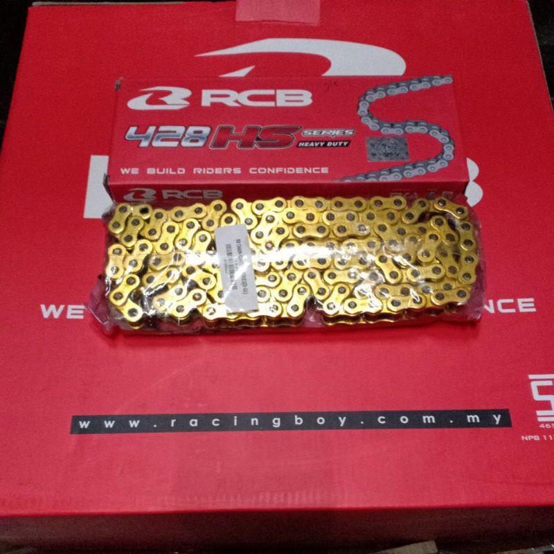 Rantai Racing Boy RCB 428-132L Universal Gear 428