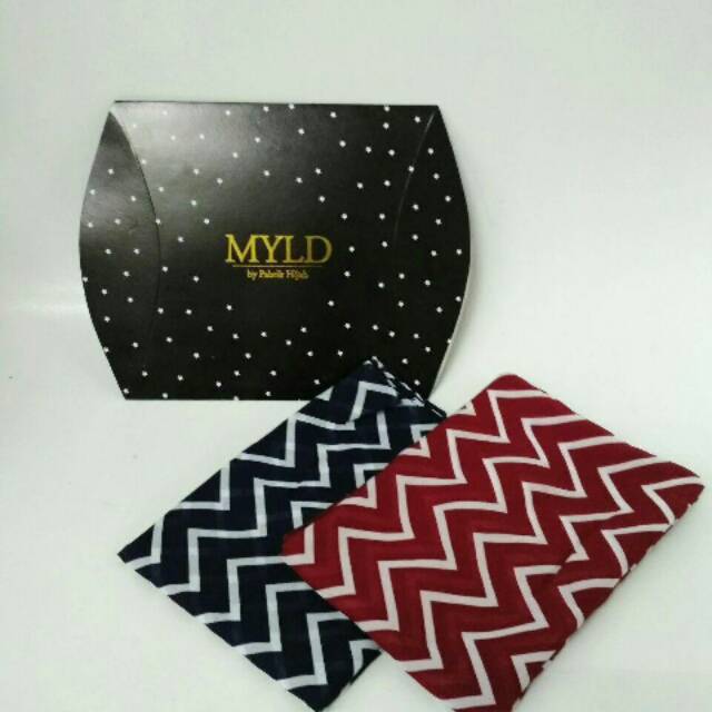 Jilbab Segi empat / Segi Empat Zigzag / Square Hijab / Hijab Kotak / Hijab Motif