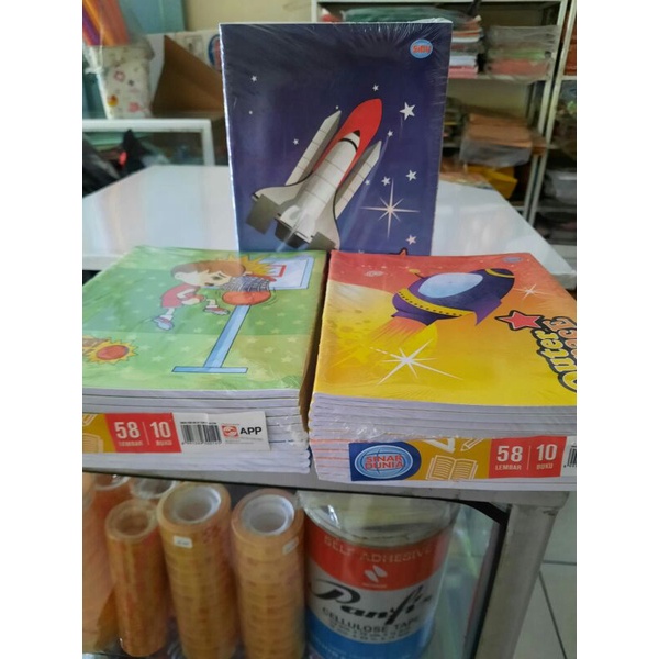 

Buku Tulis Sidu 58 Lembar/ pak