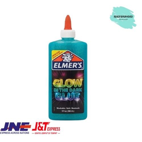 

Elmer's Washable Glow In The Dark Glue (Blue) 9 fl oz / 266ml