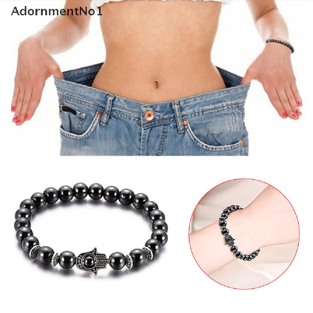 (AdornmentNo1) Gelang Manik Hematite Magnetik Untuk Kesehatan