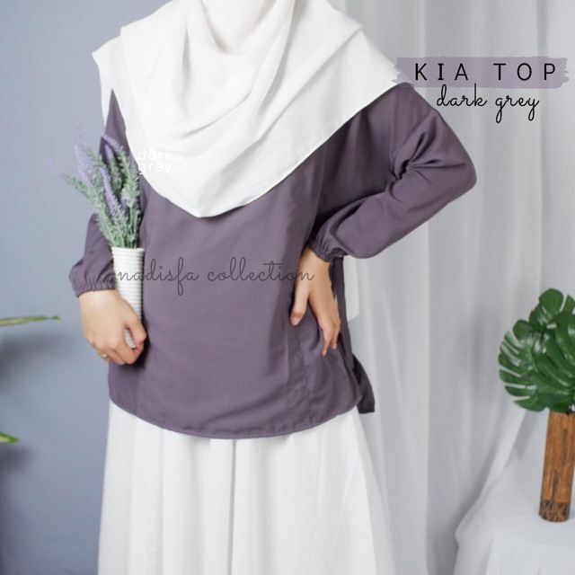 KIA TOP BLOUSE MULTIGAYA BUSUI FRIENDLY