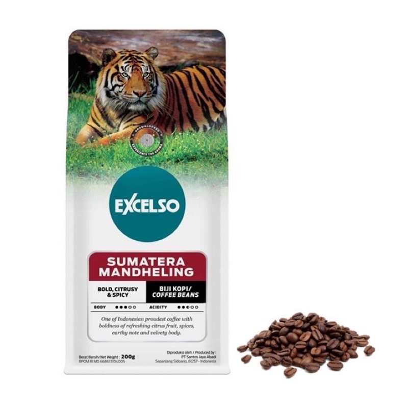

EXCELSO SUMATRA MANDHELING BIJI 200G