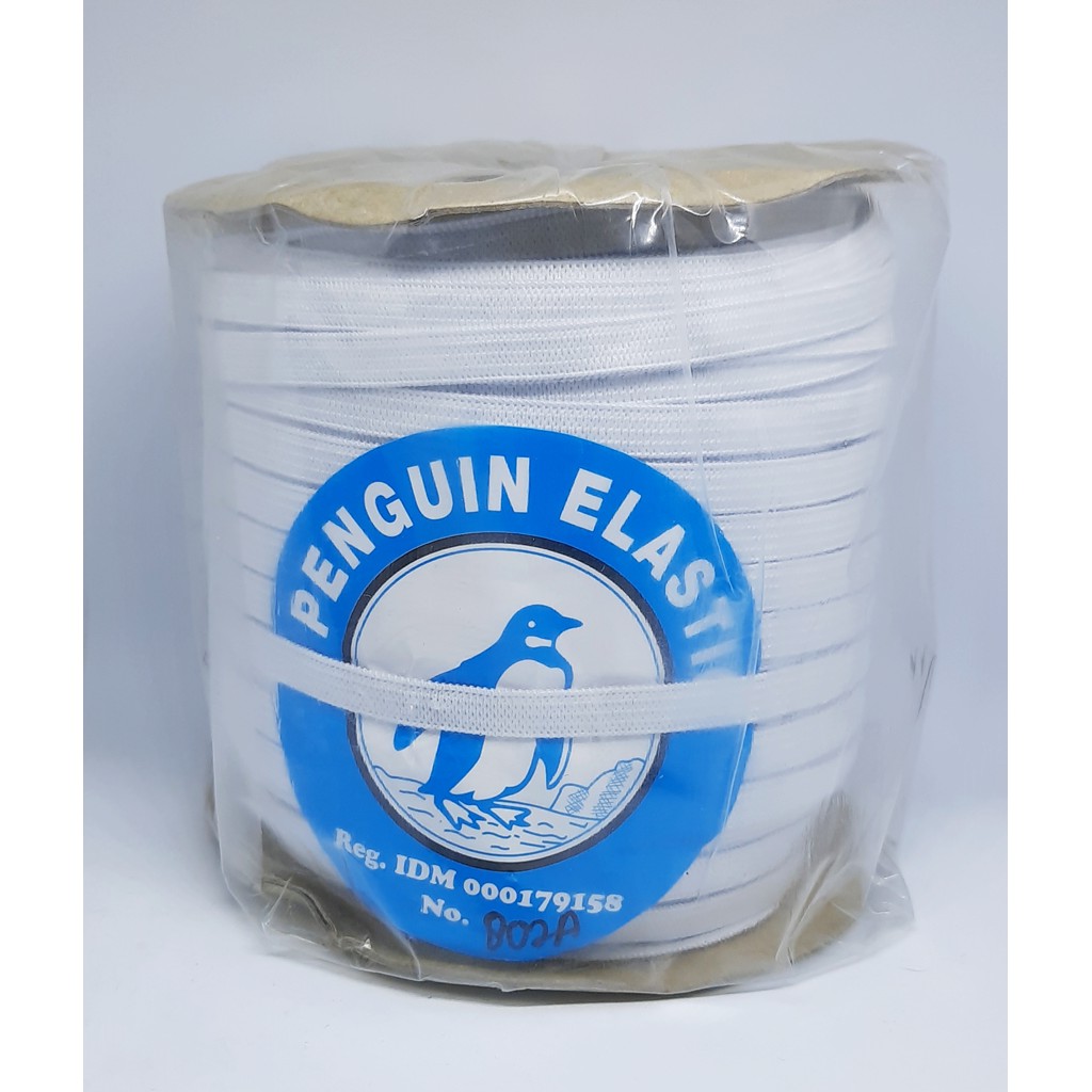 Karet Elastis Penguin 8mm roll / Karet Elastik 8mm