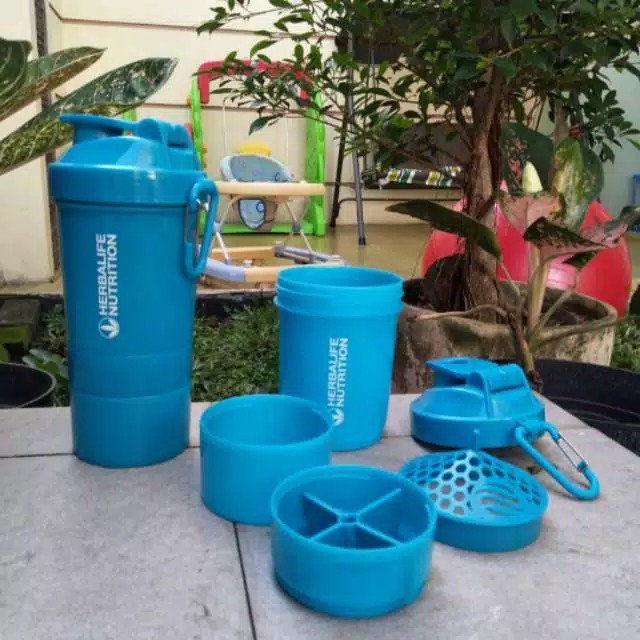 (1kg isi 5 ) Herbalife Botol shaker biru new herbalife Original