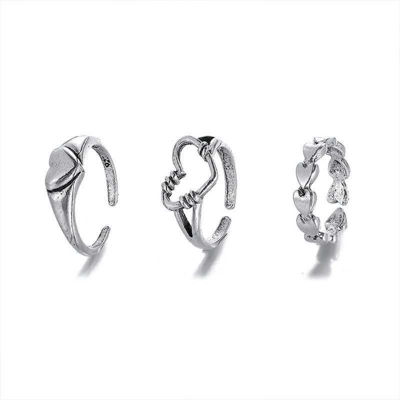 7PCS/COD✨Cincin N1ke gaya Korea Untuk Pria Dan Wanita TN-18（3pcs）