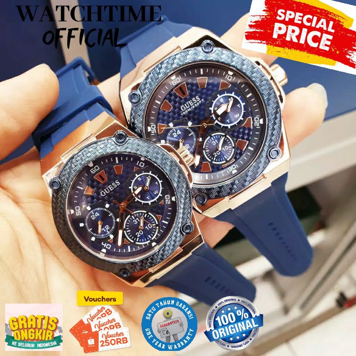 JAM TANGAN COUPLE GUESS ORI JAM TANGAN PASANGAN PRIA WANITA GUESS ORIGINAL ARLOJI COUPLE CEWEK COWOK