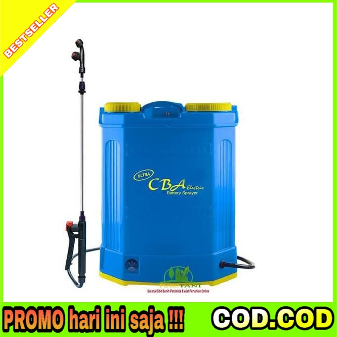 Promo Tangki Semprot Perawatan Tanaman Sprayer Ultra Cba Elektrik 16 Liter Knapsack