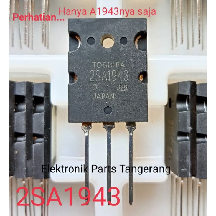 New (No Set) Transistor 2Sa1943 A1943 2Sa 1943 2 Sa1943 Tr 2Sa1943 Toshiba 2Sa1943 Lot 929 Siap