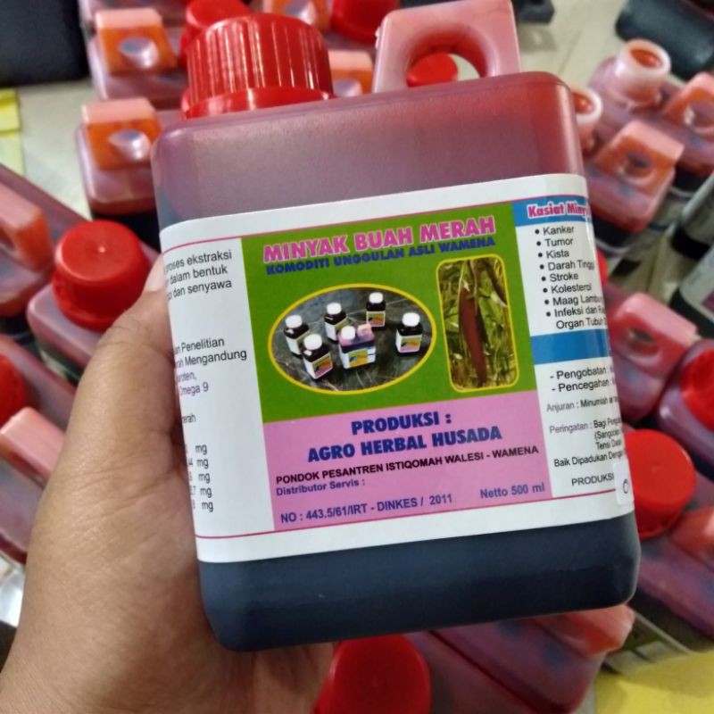 

Minyak Buah Merah 500 ml