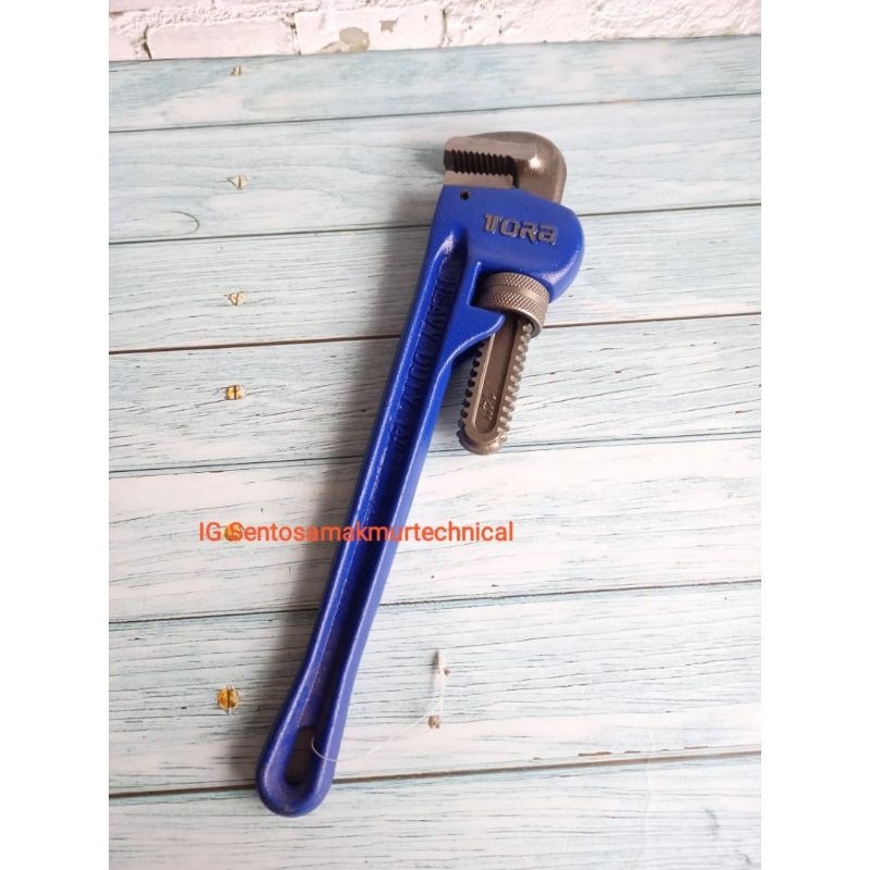 TORA 14&quot; Kunci Pipa Air Ledeng Pipe Wrench Heavy Duty 14 Inchi