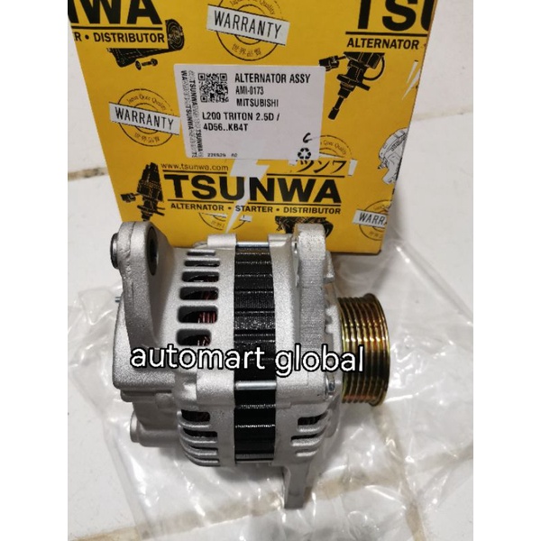 alternator dinamo cas Triton 2.5 4d56 kb4t