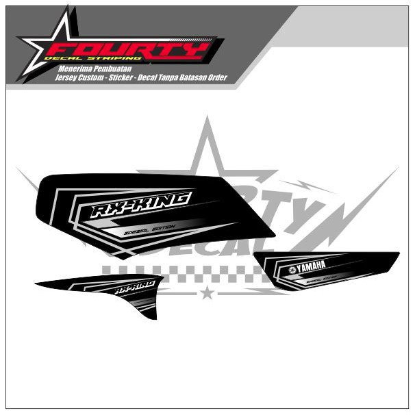 DECAL STRIPING RX-KING BISA CUSTOM