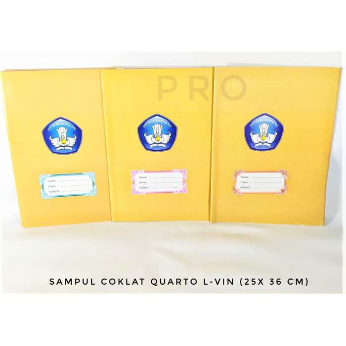 

Sampul Coklat Sampul Buku Kuarto Coklat Polos Tut Wuri Isi 20 Lembar