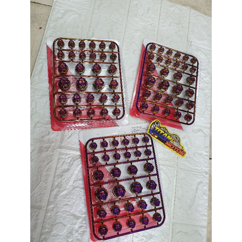 tutup cover baut L bisa untuk baut body shock knalpot cvt blok mesin dll