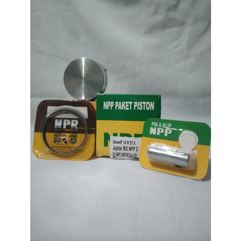 PISTON KIT SEHER KIT DOM MENTAH DIAMETER 57 57,5 58 PEN 14 NPP Original 100%