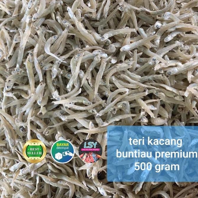 

Ikan Asin Teri Kacang / Buntiau Premium 500Gr