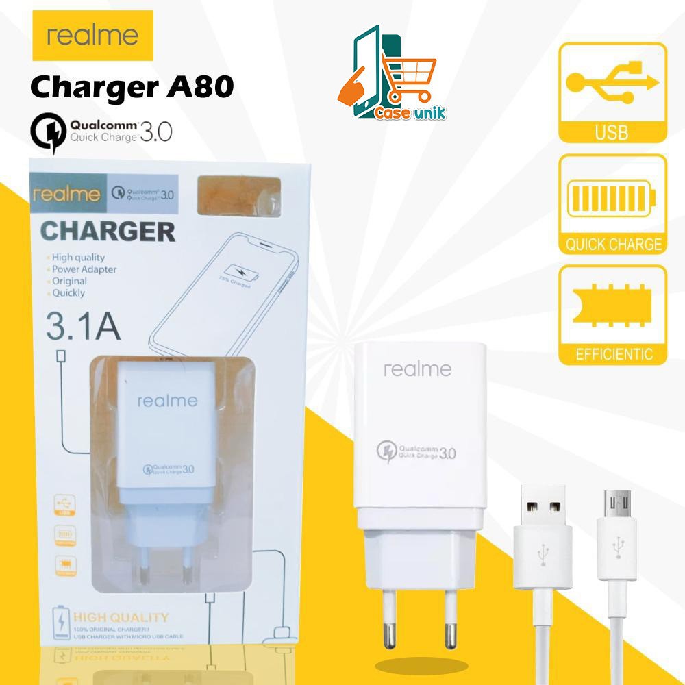 BM048 A80 Cashan Cashan REALME 3Amper QUALCOM micro fast Charging Anti meledak realme 2 3 5i pro c1 CS2591