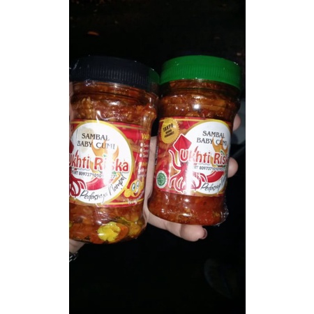 

Sambal baby cumi pete