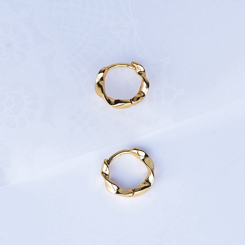 2020 Baru Gaya Anting-Anting Keren Temperamen Berlapis S925 Sterling Silver Anting-Anting