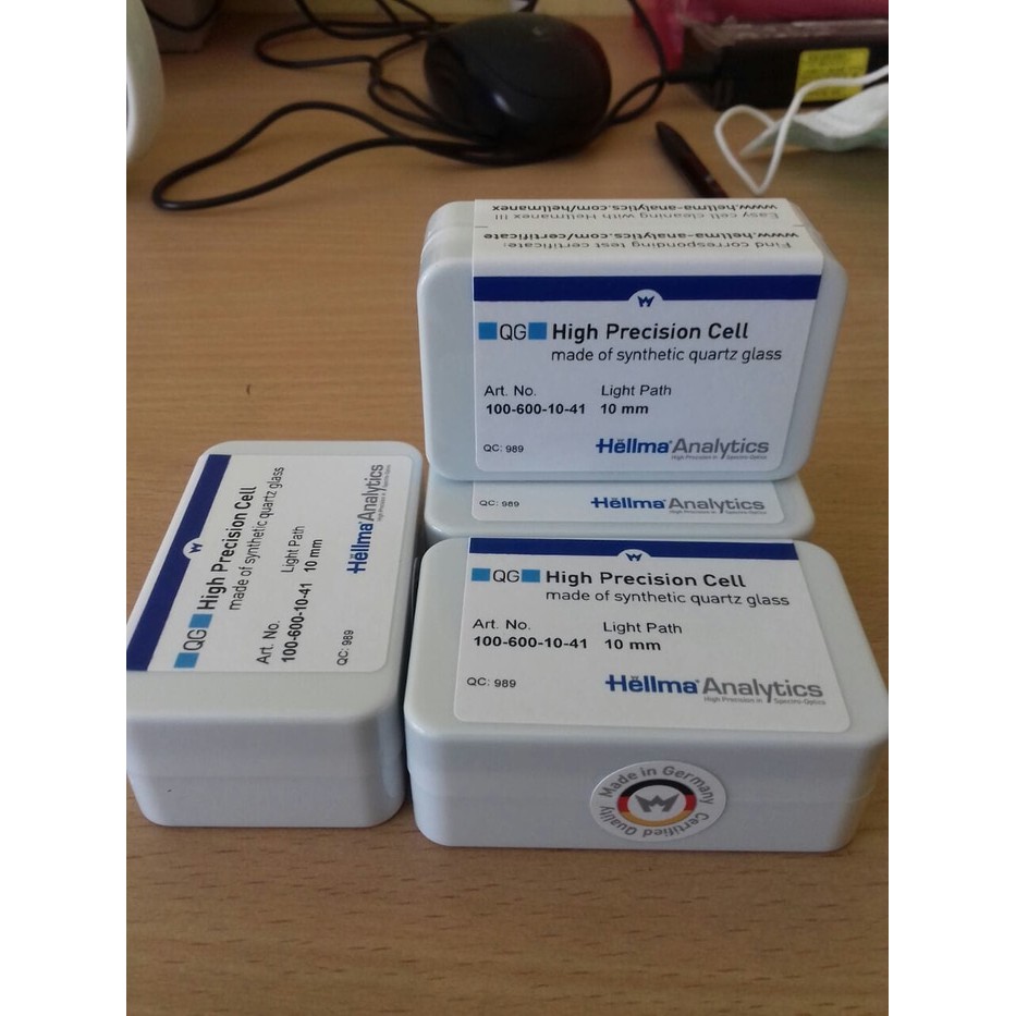 Hellma cuvette quartz 10mm vol 3,5ml 1 unit