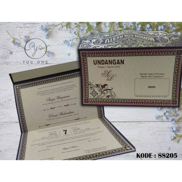 Undangan Pernikahan/Undangan Erba/Erba 88205