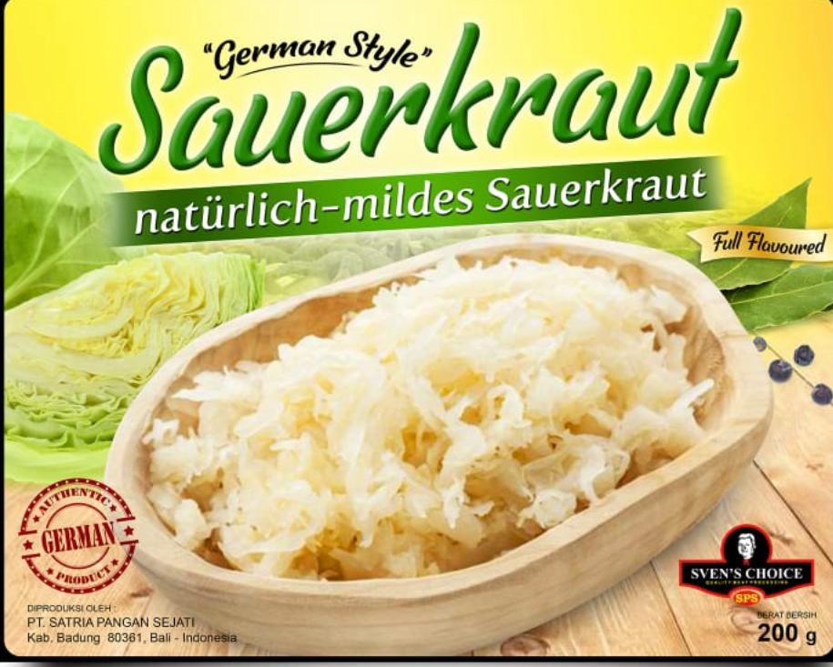 

Sauerkraut German Style 200gr