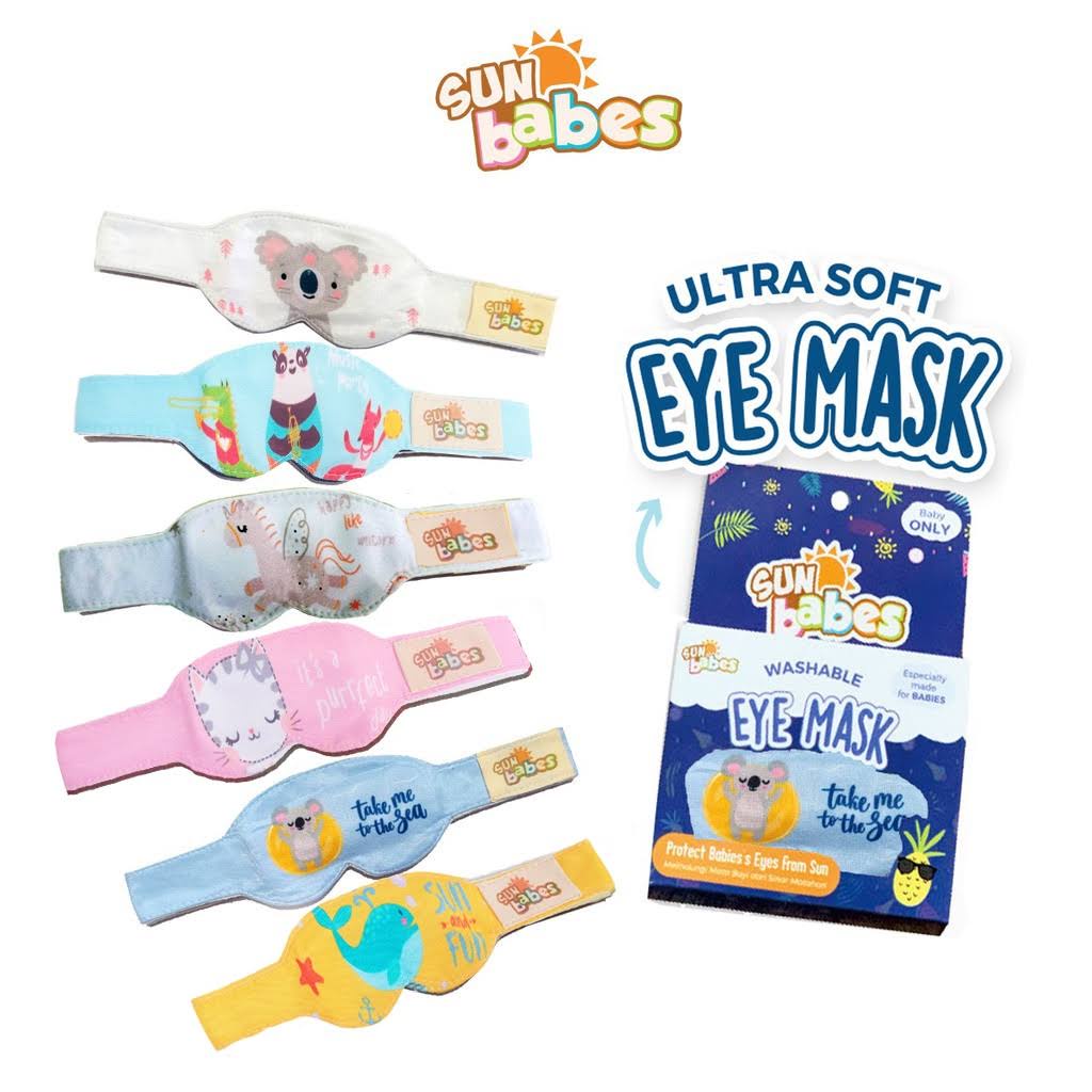 Kacamata Jemur Bayi Sun Babes Eye Mask Ultra Soft