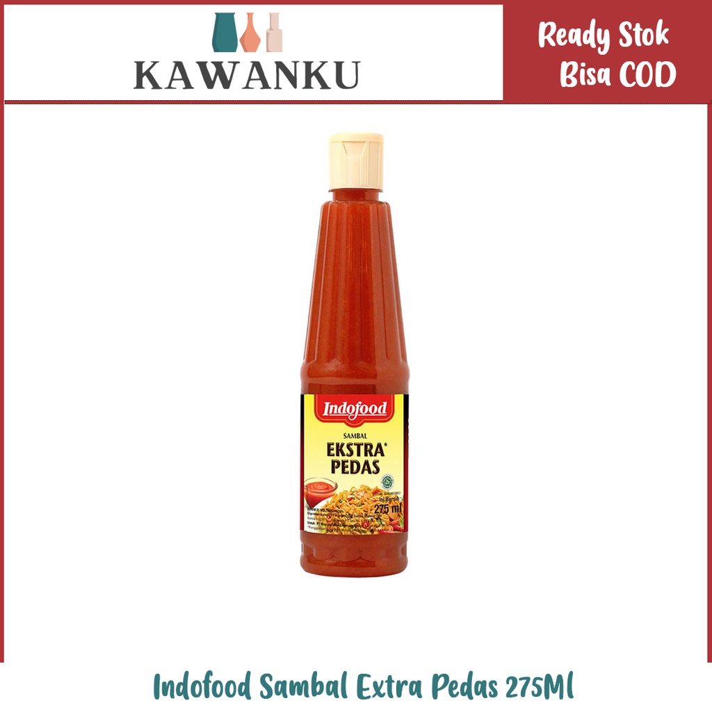 

Indofood Sambal Extra Pedas 275Ml