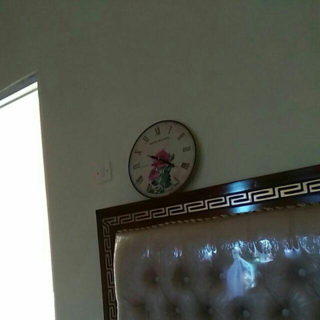 Wooden Projects Jam Dinding Vintage Cantik Unik Dekorasi Rumah - Cv1