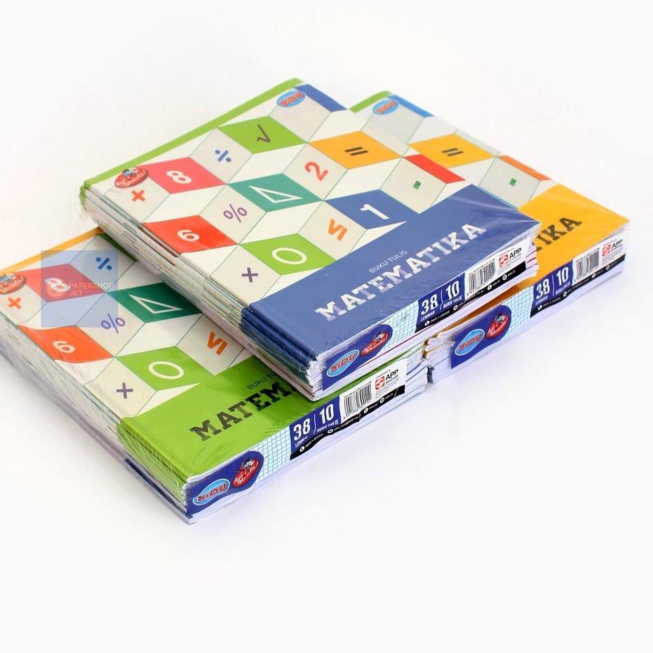 

SinarDunia - Buku Tulis Kotak Kecil Matematika 38 Lembar - Pack 케