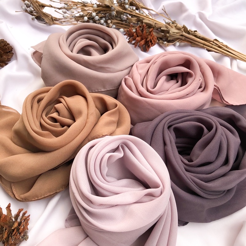 HIJAB BELLA SQUARE POLYCOTTON PREMIUM / HIJAB SEGI EMPAT POLYCOTTON / JILBAB BELLA SQUARE