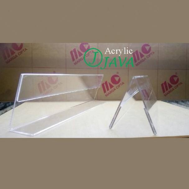 

K-EFE〕 ✓〕 DESK NAME/ACRYLIC NAME PLATE/PAPAN NAMA AKRILIK MEJA (7X20) 1 SISI