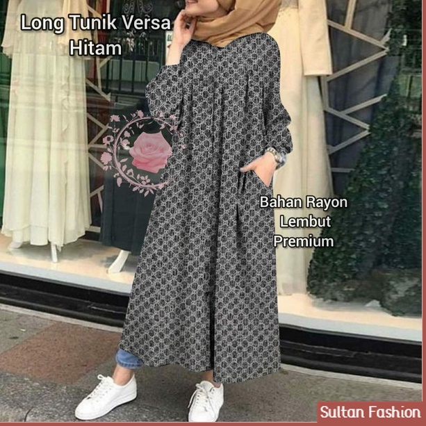 READY DAYANA TILE TUNIK + CELANA / HALWA TUNIK / ONESET