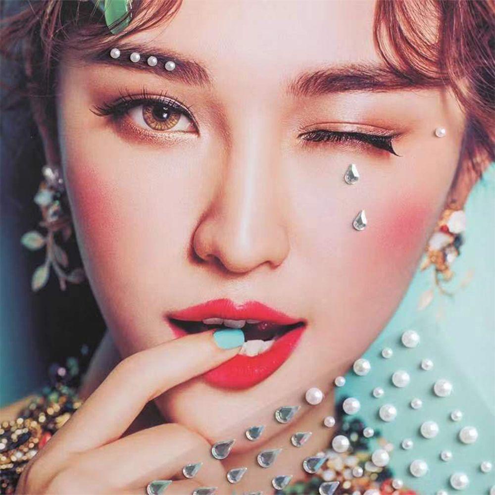 Temporary Diamond Face Sticker Eyes Makeup New Jewelry 43 Style