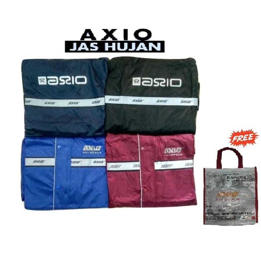 Jas Hujan Jaket Celana Axio Original